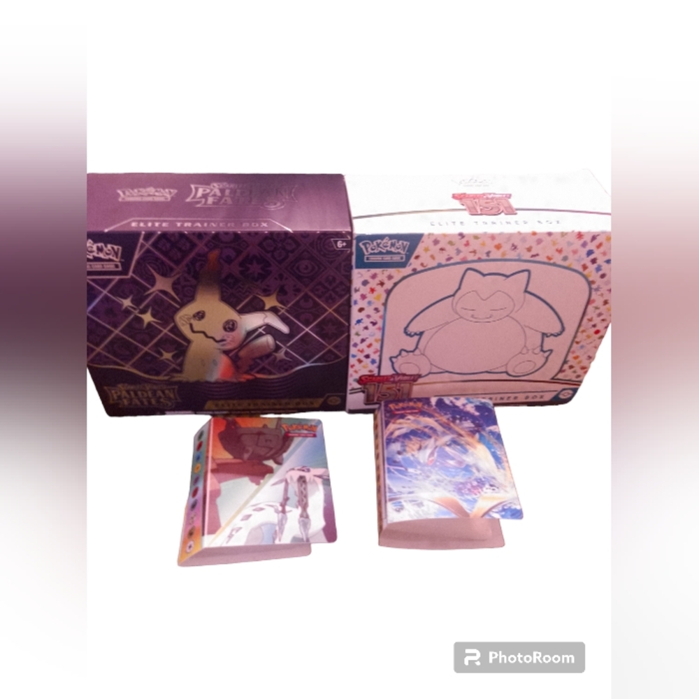 Pokemon EBT OPENED boxes